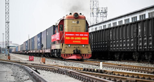 内蒙古开行首趟铁海联运运输专列