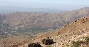 以军在叙利亚南部进行地面演练