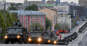 莫斯科举行卫国战争胜利日阅兵式彩排