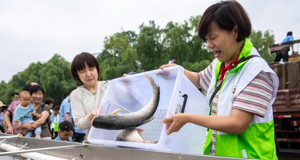 湖南开展水生生物增殖放流活动