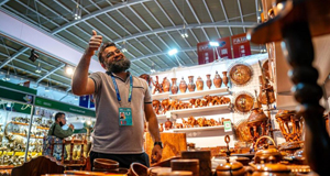 南博会上体验南亚异域风情