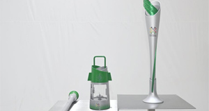 成都世运会火炬传递系列装置亮相