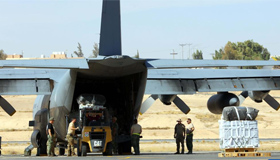 约旦联合多国向加沙空投物资